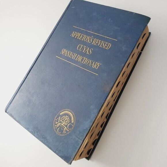 Vintage 1950s Appleton's new cuyas english-spanish hardcover - Picture 4 of 10